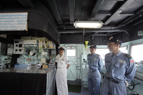 tàu Kunisaki Nhật Bản - ảnh Nguyễn Tú