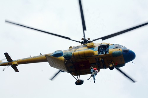 Trực thăng Mi-171 tham gia cứu hộ cứu nạn
