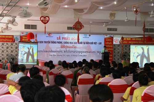 Lễ phát động đã tạo được sự quan tâm của nhiều ban ngành, người dân 2 nước Việt Lào