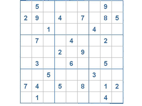 Mời các bạn thử sức với ô số Sudoku 2764 mức độ Khó