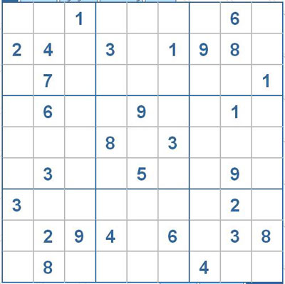 Mời các bạn thử sức với ô số Sudoku 2742 mức độ Khó