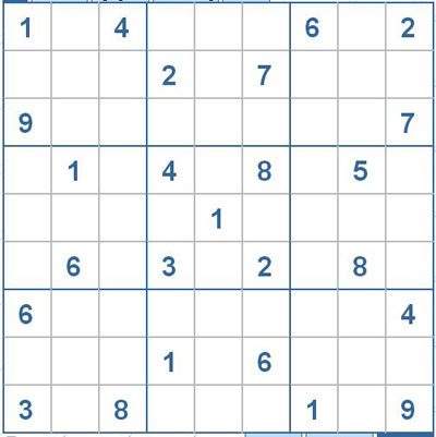 Mời các bạn thử sức với ô số Sudoku 2763 mức độ Khó