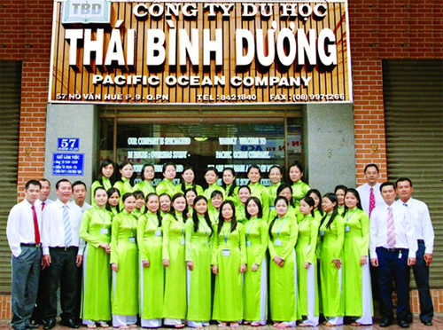   C&ocirc;ng Ty Du Học Th&aacute;i B&igrave;nh Dương 