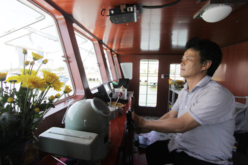 tàu thép Lê Sang - Ảnh: Nguyễn Tú