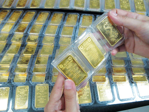 Nhiều chuyên gia nhận định mức sinh lời của vàng trong ngắn hạn không còn cao - Ảnh: Đào Ngọc Thạch