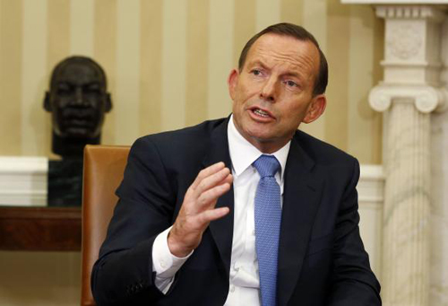 Thủ tướng Úc Tony Abbott - Ảnh: Reuters
