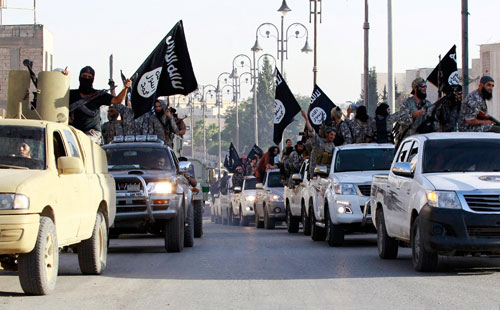 Các tay súng ISIL ở Iraq - Ảnh: Reuters