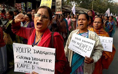 Phản đối hiếp dâm ở Ấn Độ - d