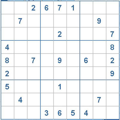 Mời các bạn thử sức với ô số Sudoku 2772 mức độ Khó