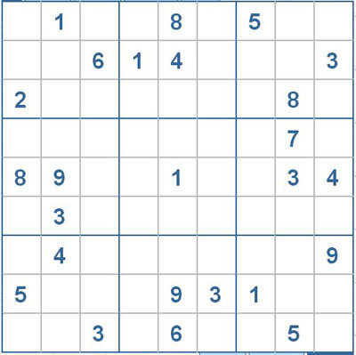 Mời các bạn thử sức với ô số Sudoku 2775 mức độ Khó