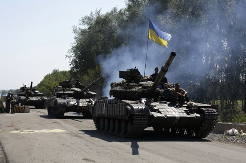 Quân đội Ukraine vây hãm Donetsk 