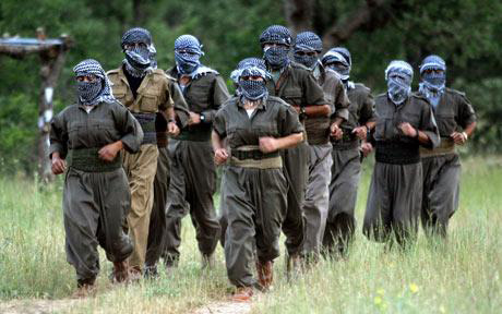 Các tay súng PKK 