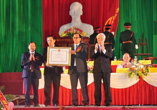 Huyện An Lão đón nhận Huân chương Độc lập hạng 3