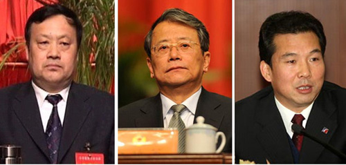 Từ trái qua: Các ông Kim Đạo Minh, Lệnh Chính Sách và Bạch Bồi Trung - Ảnh: Agrij.com/WantChinaTimes