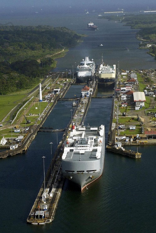 Kênh đào Panama - Ảnh: AFP