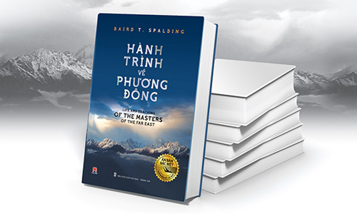 Bìa sách Hành trình tới phương Đông - một bộ sách đăng ký dự thi Sách đẹp tại hội chợ