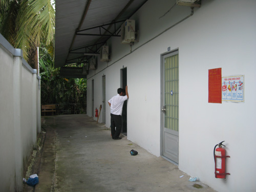 Nhà trọ Quỳnh Anh nơi phát hiện đôi nam nữ và Phòng trọ nơi phát hiện xác nạn nhân