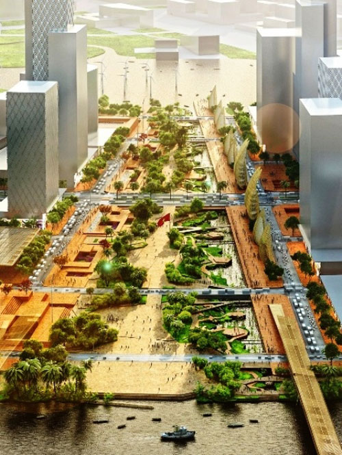 Gần 2.000 tỉ đồng xây dựng quảng trường và công viên khu đô thị mới Thủ Thiêm