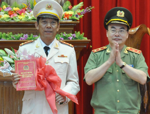 Bổ nhiệm Giám đốc Công an tỉnh Quảng Nam 