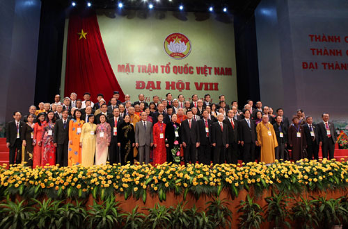 Khai mạc Đại hội đại biểu toàn quốc MTTQ Việt Nam lần thứ 8