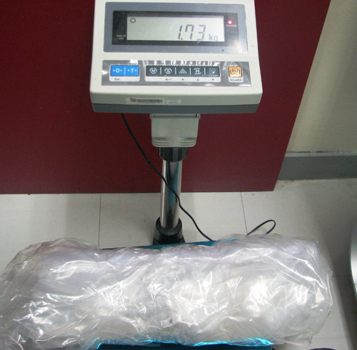 Số Cocain thu giữ tại sân bay - Ảnh do Cơ quan chức năng cung cấp