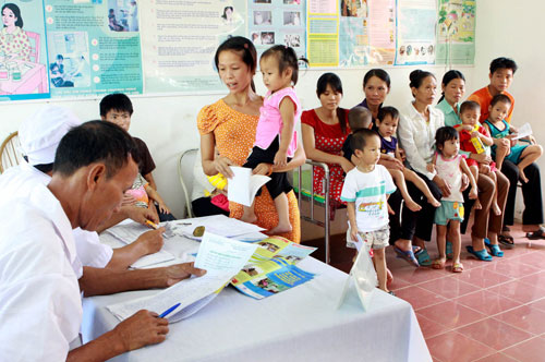 14 triệu trẻ 1-14 tuổi sẽ được tiêm vắc xin Sởi – Rublla miễn phí - Ảnh: Dương Ngọc