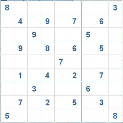 Mời các bạn thử sức với ô số Sudoku 2856 mức độ Khó 2