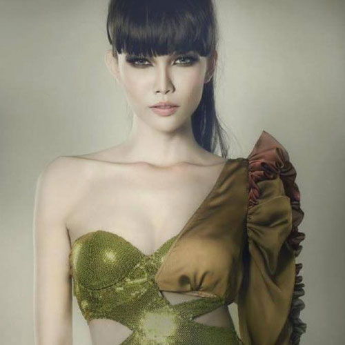 Kim Thi dự thi Người mẫu thế giới d