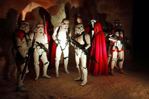Một màn hóa trang vào các nhân vật Star Wars trong một sự kiện hồi tháng 5.2014 - Ảnh: Reuters