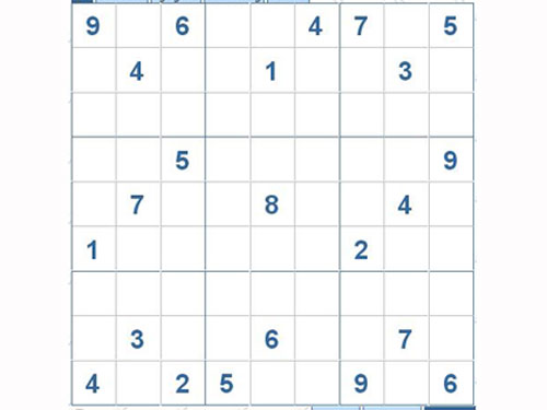 Mời các bạn thử sức với ô số Sudoku 2864 mức độ Khó