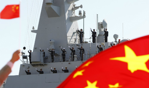 Hải quân Trung Quốc - Ảnh: Reuters