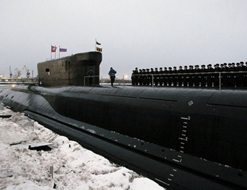 Tàu ngầm hạt nhân chiến lược Alexander Nevsk của Nga 