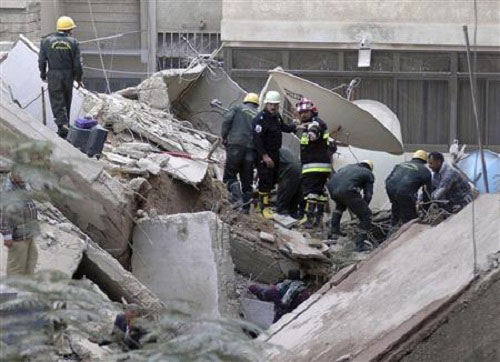 Sập nhà ở Cairo, 10 người thiệt mạng 1