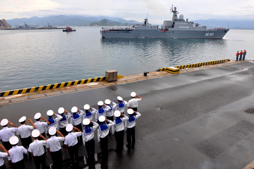 Chiến hạm Lý Thái Tổ, Đinh Tiên Hoàng giao lưu với Hải quân 3 nước 5