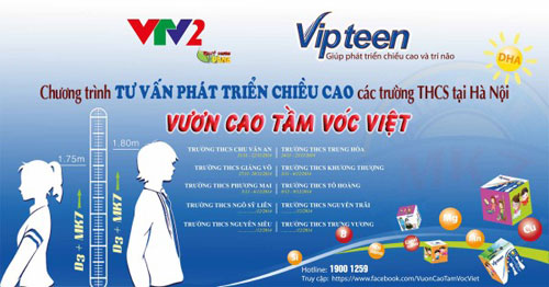 Hà Nội: Tư vấn phát triển chiều cao tại các trường THCS