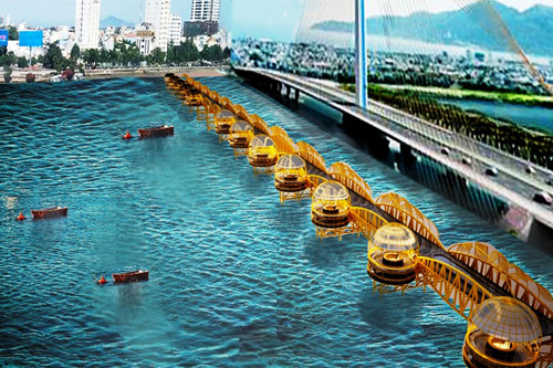 Phương án kiến trúc, cảnh quan cho cầu Nguyễn Văn Trỗi, cây cầu đi bộ qua sông Hàn