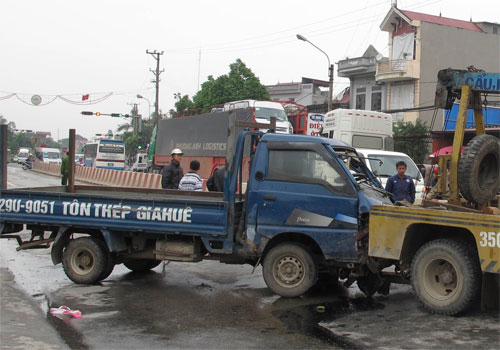 Hiện trường vụ tai nạn