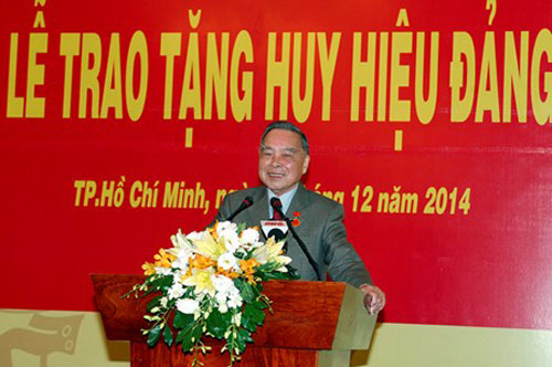 Nguyên Thủ tướng Phan Văn Khải phát biểu tại buổi lễ - Ảnh: VGP/Nhật Bắc