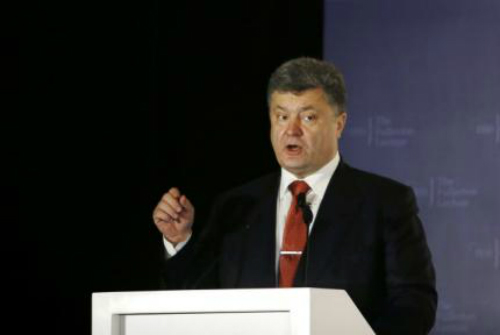 Tổng thống Ukraine Petro Poroshenko - Ảnh: Reuters