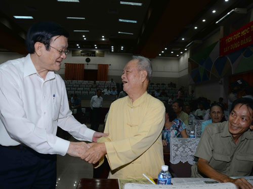 Chủ tịch nước Trương Tấn Sang: Đề phòng người chống tham nhũng bị tấn công ngược