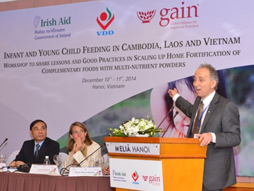 Hội thảo cải thiện tình trạng thiếu vi chất dinh dưỡng ở trẻ em tại Việt Nam, Lào và Campuchia