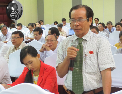 Đại biểu Thiện chất vấn Chánh án TAND tỉnh Bình Thuận về án oan sai, trong đó có đề cập đến 