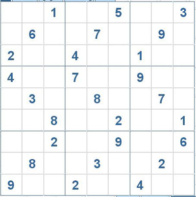 Mời các bạn thử sức với ô số Sudoku 2890 mức độ Khó 2