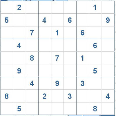 Mời các bạn thử sức với ô số Sudoku 2892 mức độ Khó