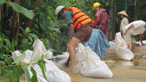 Lụt về, người dân vừa mừng vừa lo 5