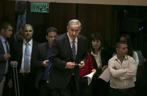 Israel tán đồng giải tán quốc hội 2