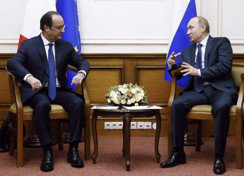 Ông Hollande gặp trực tiếp ông Putin nói chuyện Ukraine