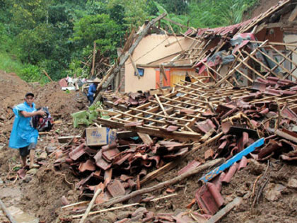 Lở đất ở Indonesia, ít nhất 7 người thiệt mạng