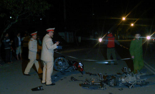 Hai xe máy tông nhau một người thiệt mạng