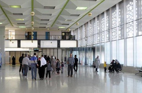 Hãng thông tấn Syria công bố toàn cảnh sân bay Quốc tế Damascus hồi 14.4.2013